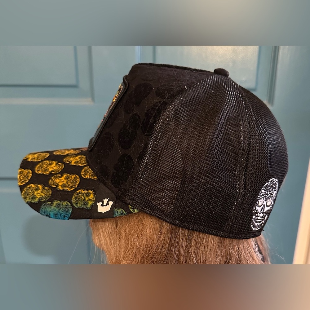 Goorin Bros Multicolor Muerte Skull Dog Cap - Picture 6 of 10